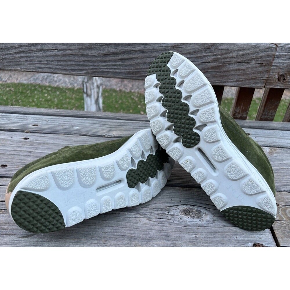 Nice! Nike Mayfly Leather Premium Men's 8 Sneakers - Legion Green - Picture 8 of 11